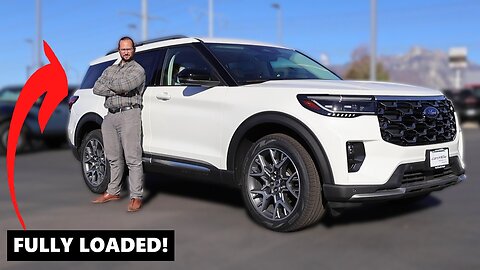 Nice For A FORD! //2026 Ford Explorer Platinum//