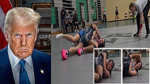 CRIMINAL INVESTIGATION launches into Transgender VIOLATING Female during Wrestling Match!