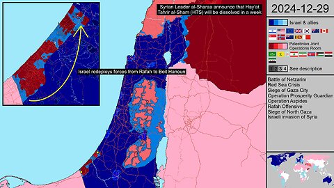 65: Israeli forces advance in North Gaza