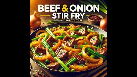 Testy And Delicious Beef and Onion Stir Fry