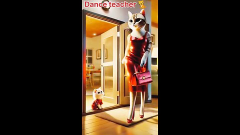 Dance teacher 🐈 #petvideos #prediction #funnyanimals #california #foryou #kidsvideo #childrenvideos