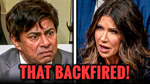 Kristi Noem SHUTS DOWN Shri Thanedar After He Calls Her a Liar