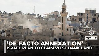 Israel Plan To Claim West Bank Land