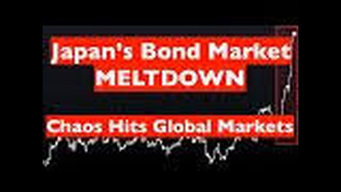 Breaking Shocking Japan $7 Trillion bond market meltdown