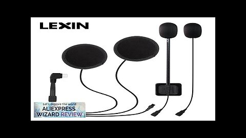 Lexin Motorcycle Intercom Headphone Headset & Clip Set Accessories for B4FM-X Bluetooth Review