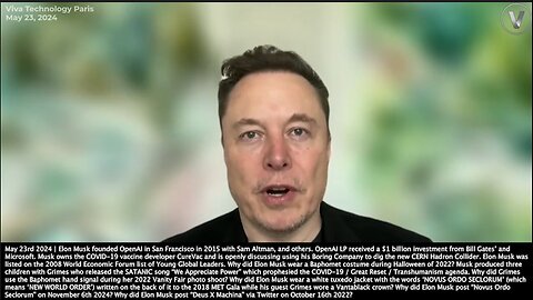 Elon Musk | Is Elon Musk Delivering a Motivational Speech to the Future Teaches of America? “AI will dramatically affect education, because AI is an extremely knowledgeable teacher & can tailor the lessons to the child."