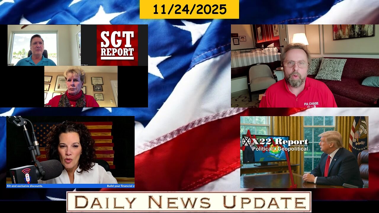 EP1756 | SGT Report: Callender/Vliet, Dr Steve Turley: Win, Wendy Bell: Dems, X22 Report: Shills Exposed