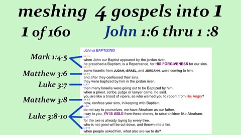 080b John 1:6 thru 1 :8 p2 [Jesus] [Live]