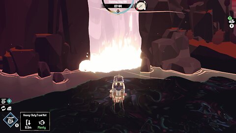 I found a secret under a waterfall (Dredge)