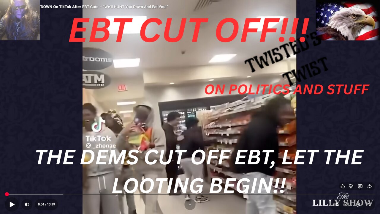 Dems' Shutdown: EBT Apocalypse Incoming – Looters, Lock & Load!