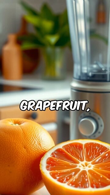 Citrus Smoothie for Detox and Refresh