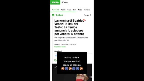 la notizia del giorno
