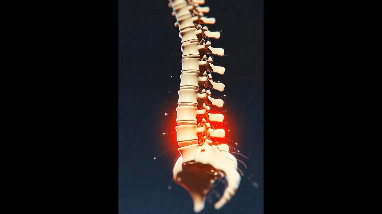 Back pain 3D Animation #3dmedico