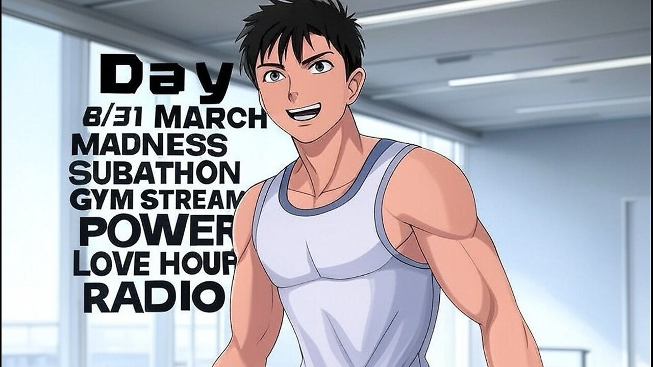 DAY 8/31 MARCH MADNESS GYM STREAM POWER LOVE HOUR RADIO