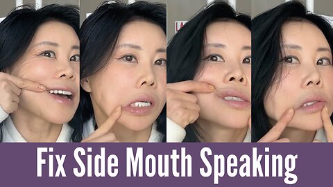 Side mouth speaking