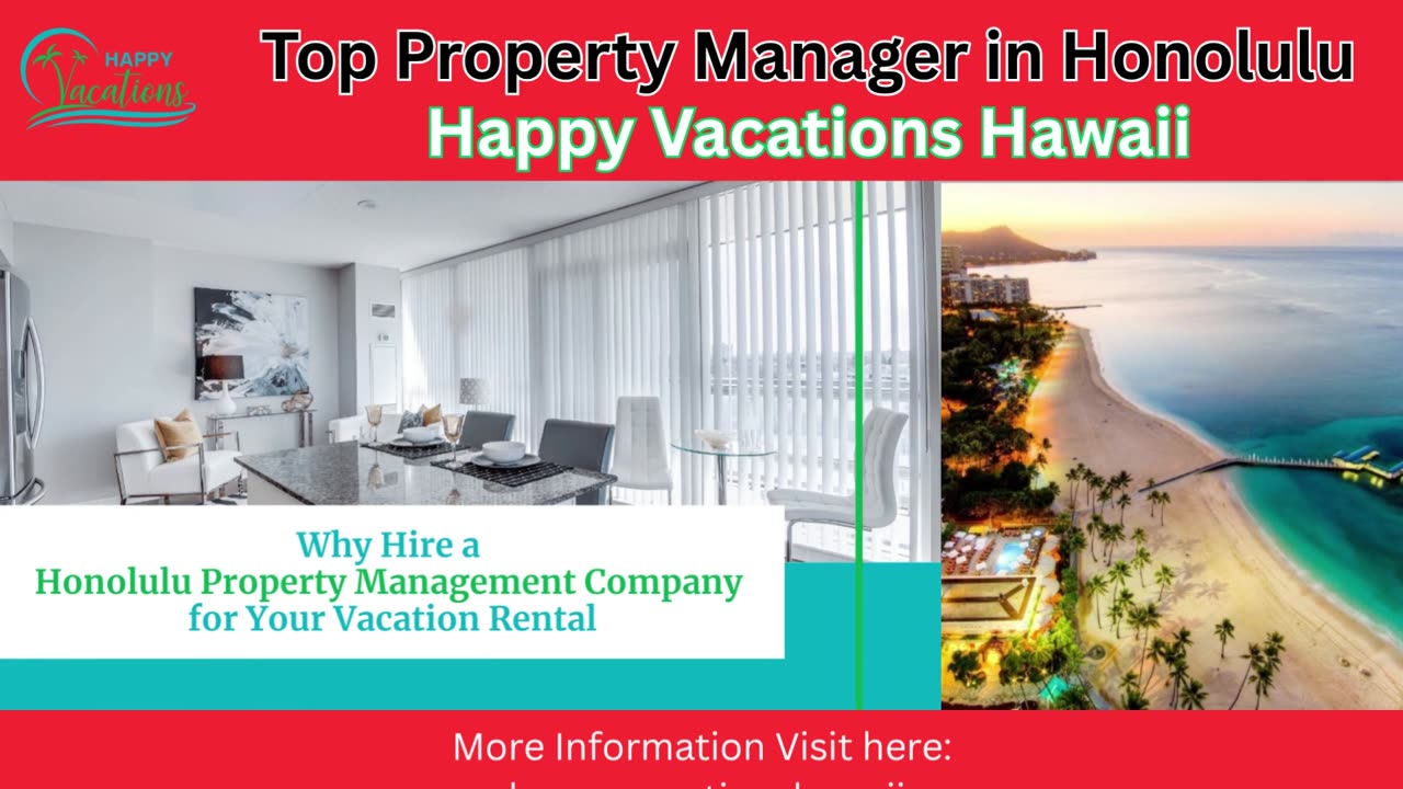 Top Property Manager in Honolulu | Happy Vacations Hawaii