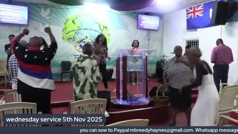 Wednesday service 5th nov 2025