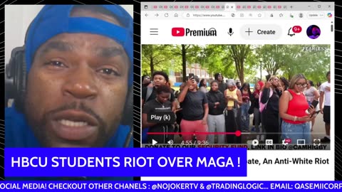 HBCU STUDENTS RIOT OVER MAGA !