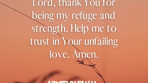 God’s love is your greatest security!