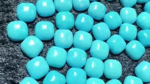 2025-0307-02 Natural Mineral Turquoise Raw Material Round Beads