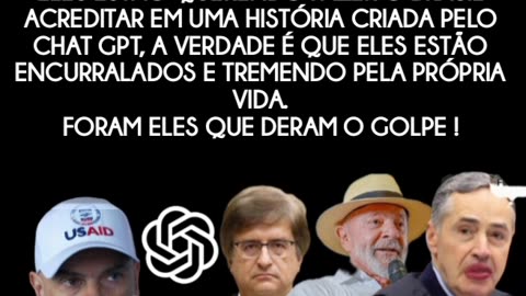 SEM SAÍDA E COM MEDO DA POPULAÇÃO DE MATAR-LOS PAULO GONET DA @MPF_PGR CRIA UMA FÁBULA DO CHAT GPT, SEM PROVAS, É CLARO...