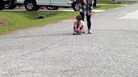 Son Puts Brakes On Mom's Skateboarding