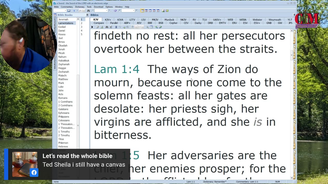 Let's Read the Whole Bible Y'all 10/13/2025