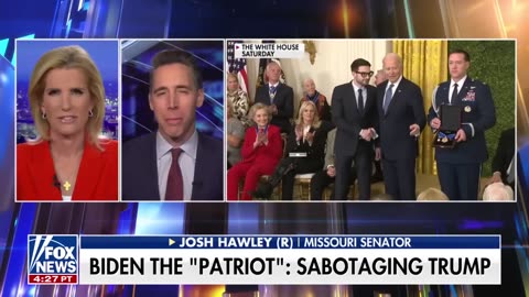 Biden's executive orders are 'last gasp of dying liberalism,' Sen. Josh Hawley says