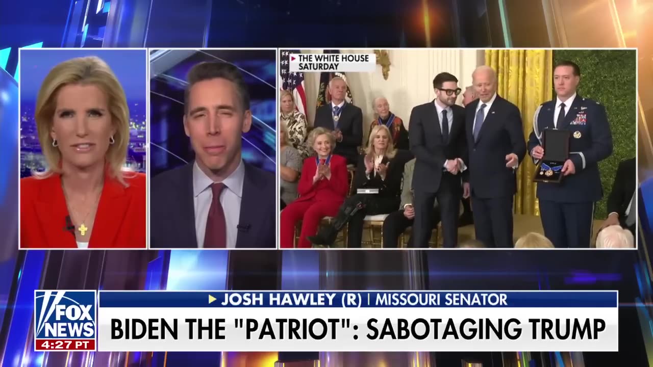 Biden's executive orders are 'last gasp of dying liberalism,' Sen. Josh Hawley says