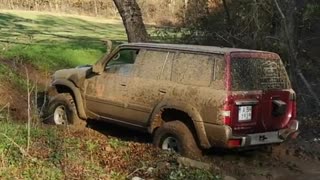 RWD vs 4X4 in Off-Road - Nissan Patrol Y61 M57 💪🚜🍺