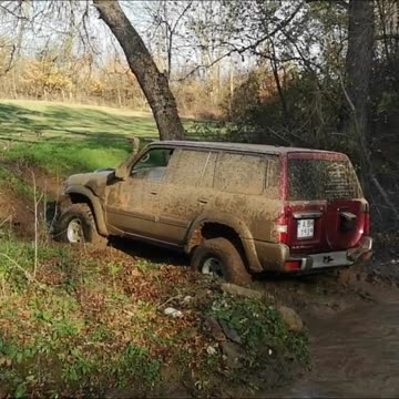 RWD vs 4X4 in Off-Road - Nissan Patrol Y61 M57 💪🚜🍺