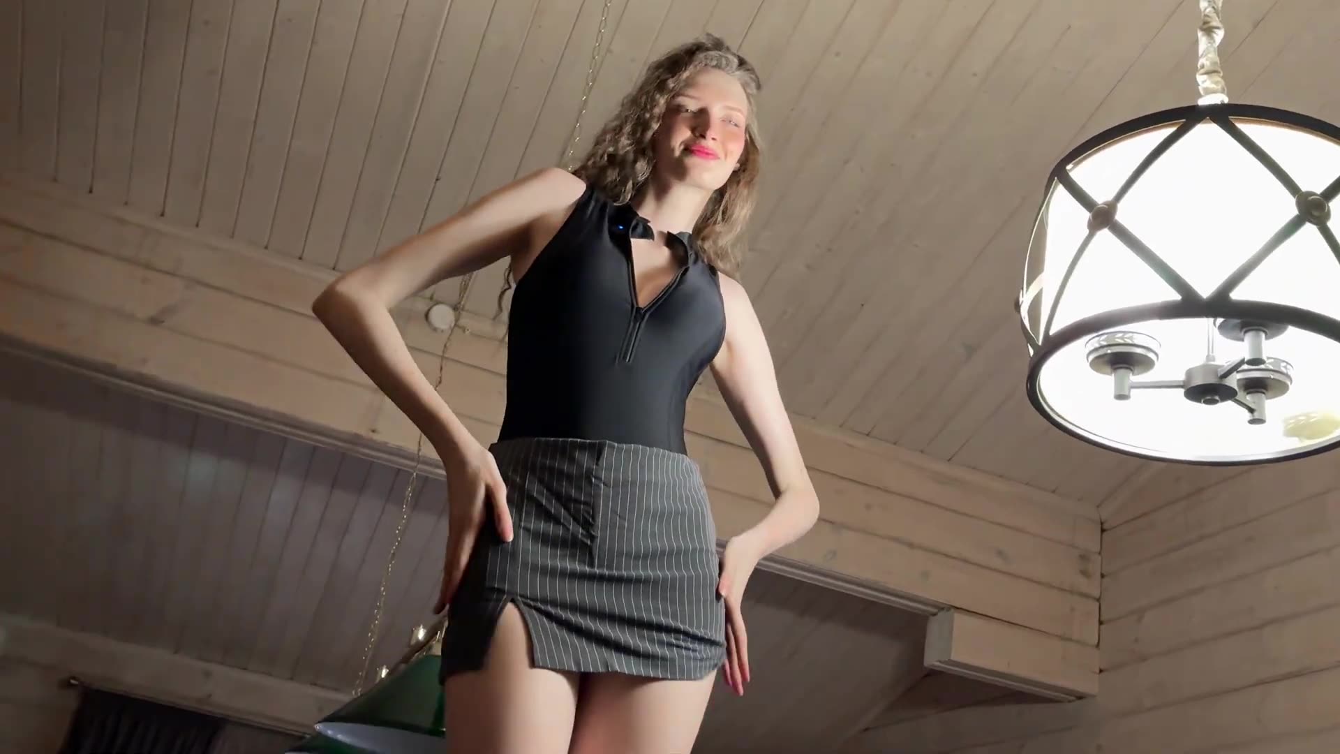 MINI SKIRTS on a SUPER TALL GIRL