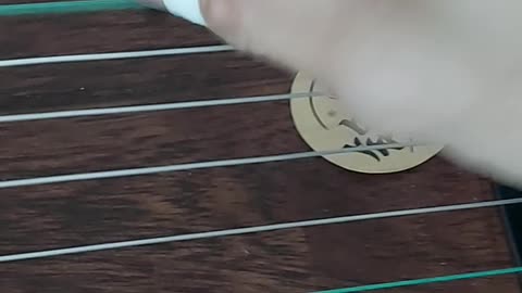 First time trying the guzheng