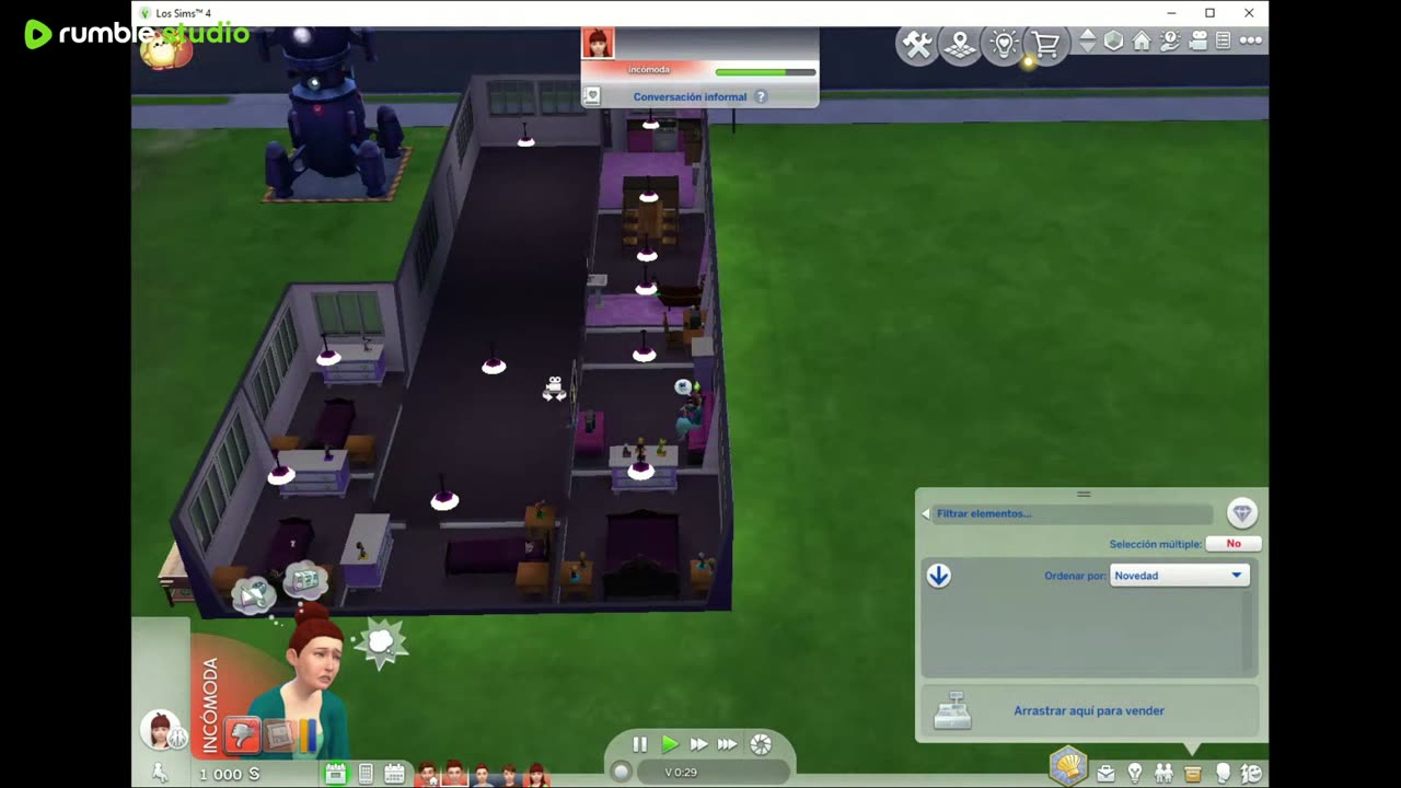 Sims 4 reto florear sim