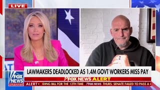 Fetterman Says 'America Is Losing' While Democrats Keep Playing 'Three-Card Monte' With Shutdown