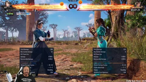 Miary is almost here. Practice for Frosty.