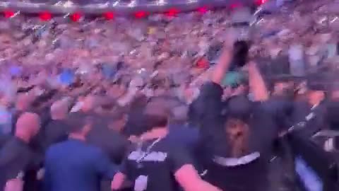 Surprise fighters fought at UFC 322 in the stands...