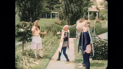UNIQUE: Alice in Wonderland (1915) in Color