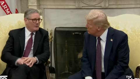 MUST WATCH Master Pedophile Control Officer Keir Starmer Appears To Roll Over To President Trump's Peace Deal For The Russia-Ukraine War / Tariff Plan. Pedo King sends trump a letter on live TV, On same day as Epstein files start to dump. Keir Starme