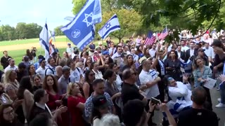 Jewish community in New York remembers victims of Hamas attack