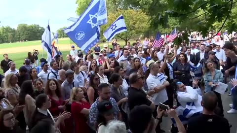 Jewish community in New York remembers victims of Hamas attack