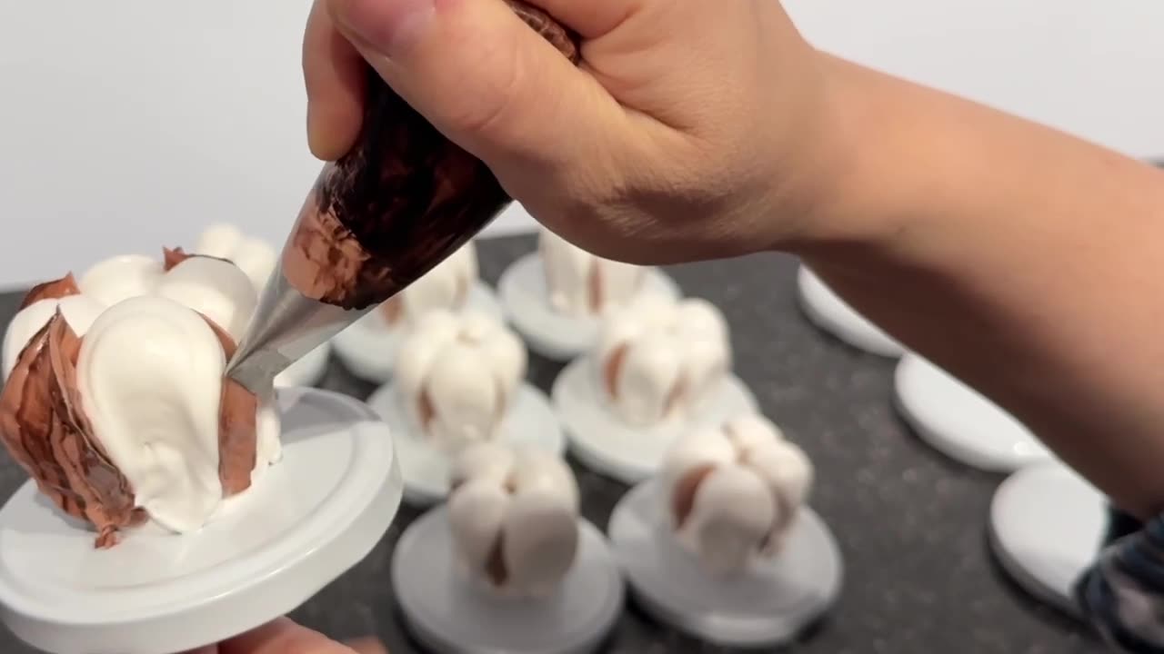 МК✨ШИШКИ и ХЛОПОК из зефира