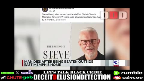 Police search for black suspects after an elderly white man was beaten to death