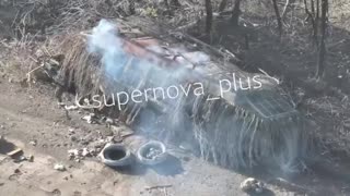 💥 Destruction of the Russian "Porcupine Tank"