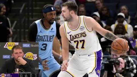 Luka Doncic talks about Austin Reaves: "Today he didn't wanna shoot the ball. I don't know why"