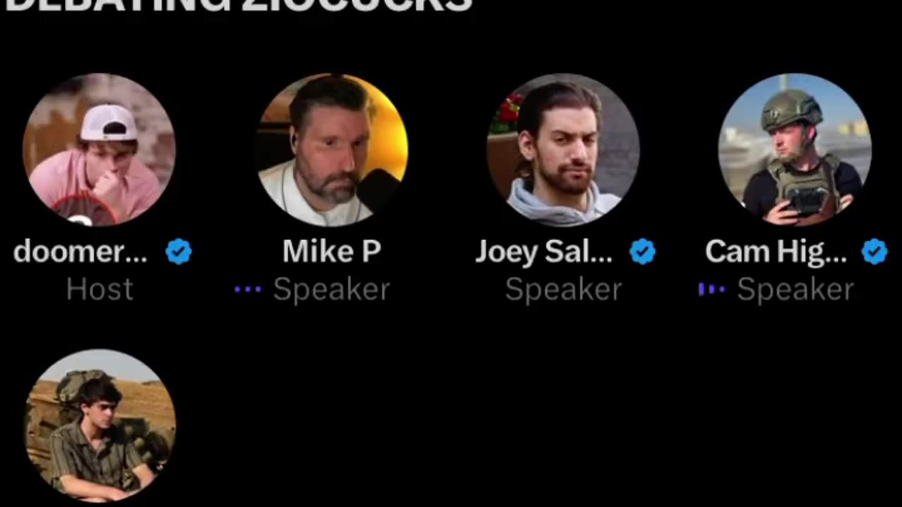 Joey Salads debates Mike P and Doomernat on Gaza