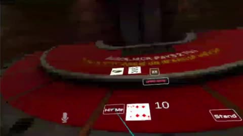 vrc gangster plays black jack