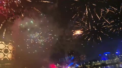 New Years Eve FireWork 2025 Southbank Brisbane