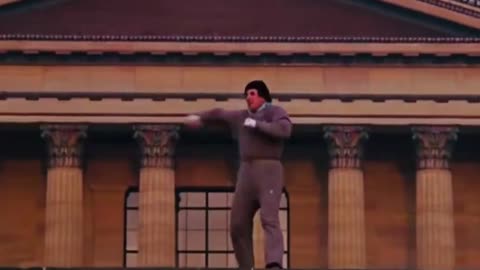 Sylvester Stallone said iconic Rocky steps scene was shot quickly “before the police” arrived.