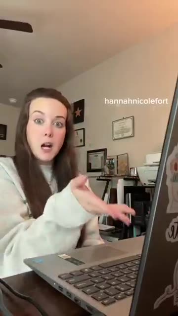 American bought a computer to do work on. She also bought a new HP printer